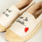 Espadrilles Que el cielo no sea tu limite