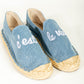 Espadrilles C´est La Vie